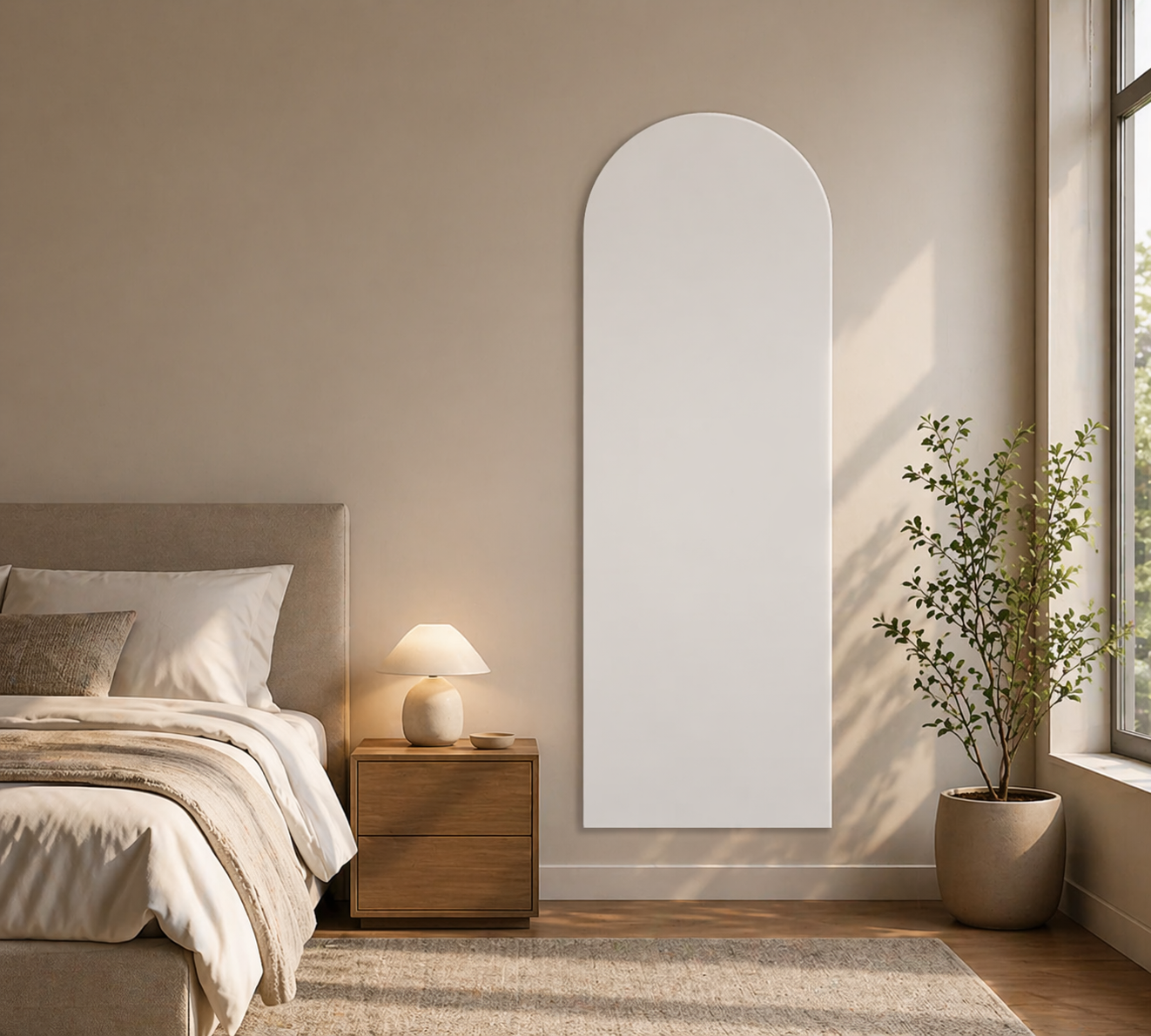 Espejo Arco Flotante Verona 60x180 Cm