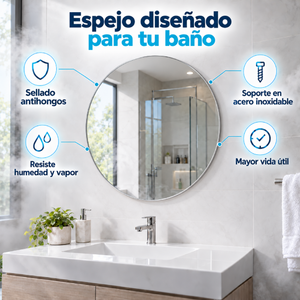 Espejo Baño Arco Atenas 40x80 Cm Sencillo