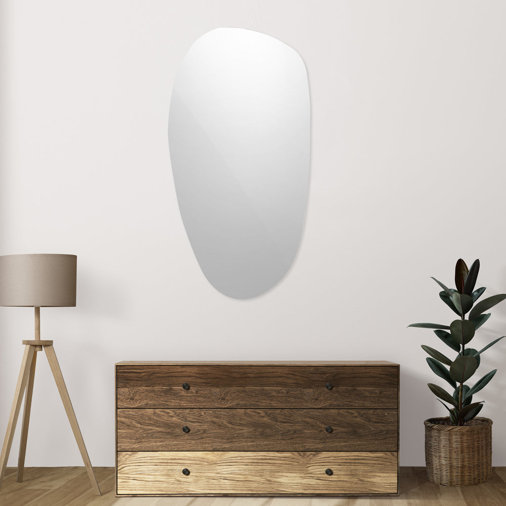 Espejo Irregular Flotante Monaco 70x 150 cm